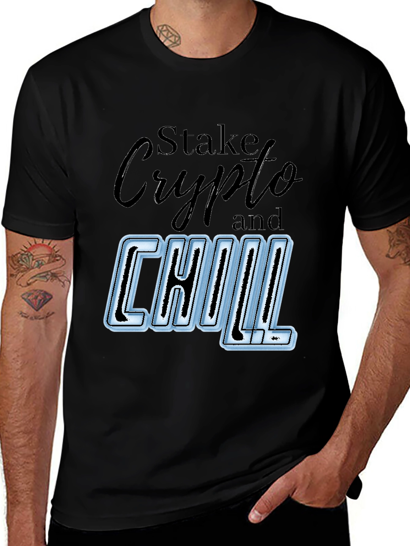 Stake Crypto and Chill T-Shirt