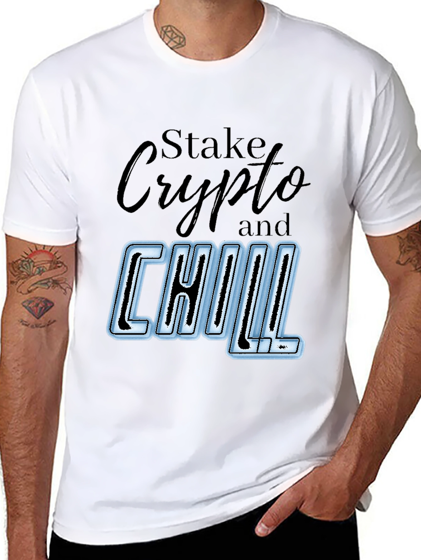 Stake Crypto and Chill T-Shirt