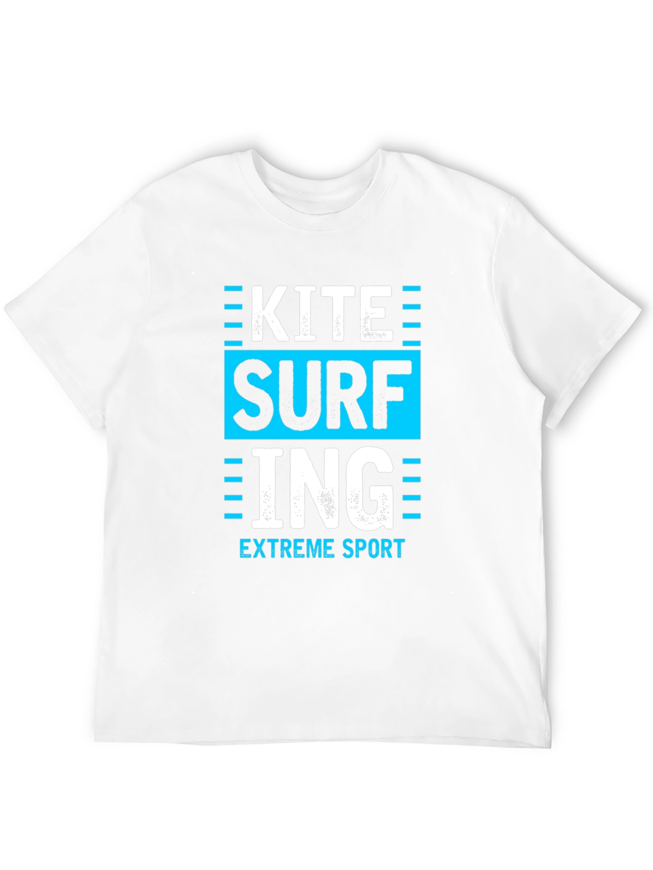 Kite Surfing Extreme Sport Black T-Shirt