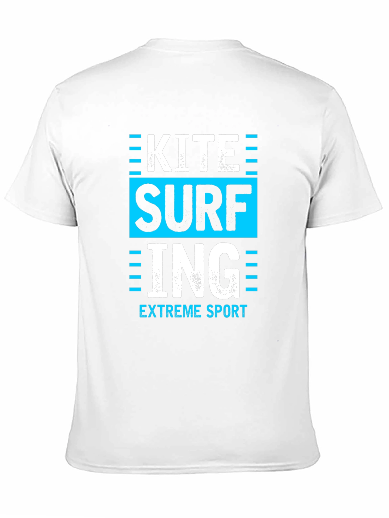 Kite Surfing Extreme Sport Black T-Shirt