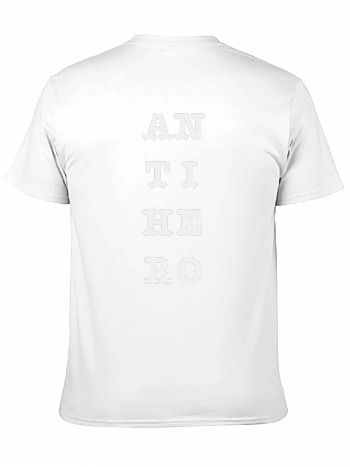 Anti Hero Graphic Tee - Bold Black T-Shirt