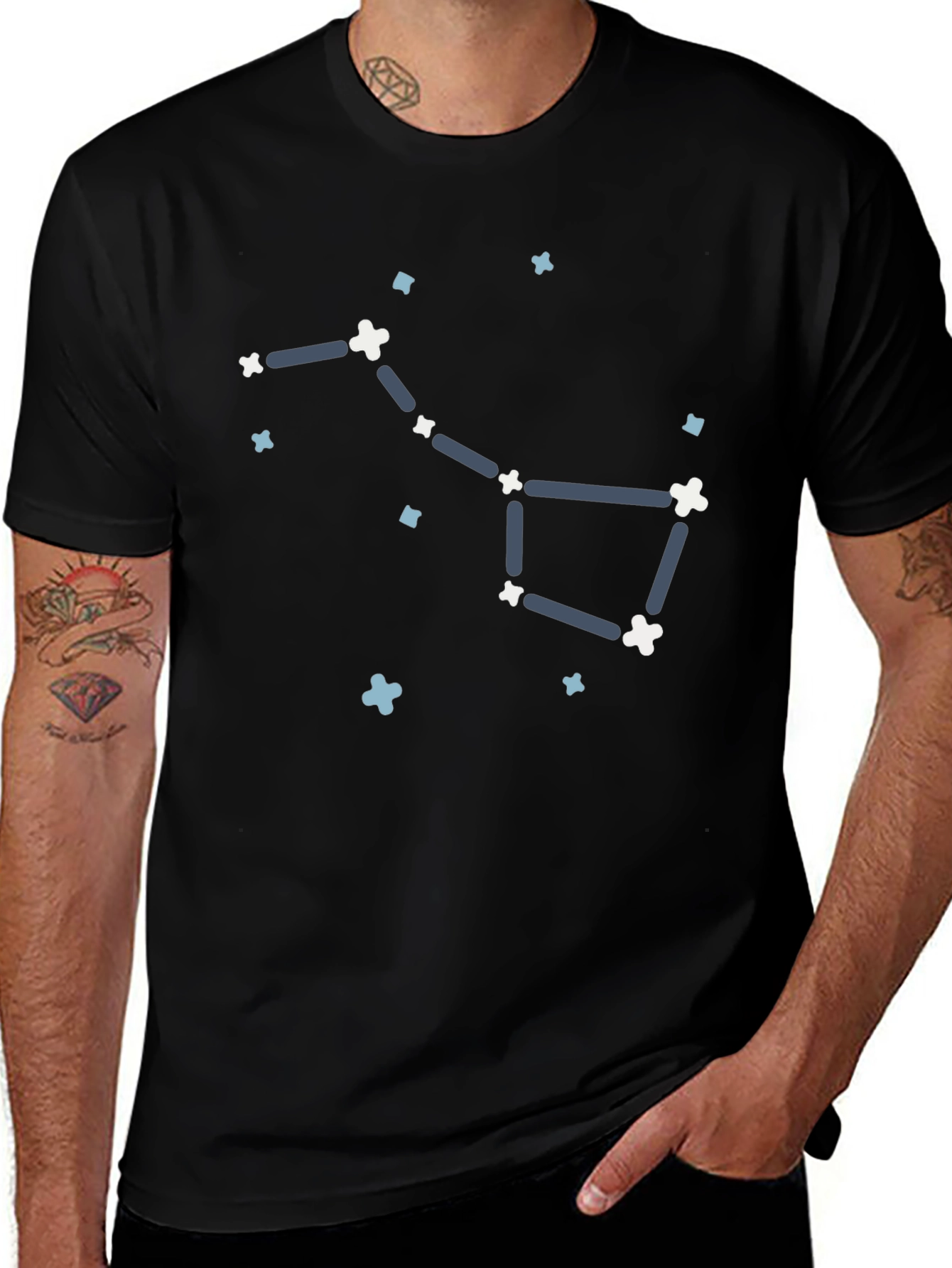 Ursa Major Constellation Graphic Tee