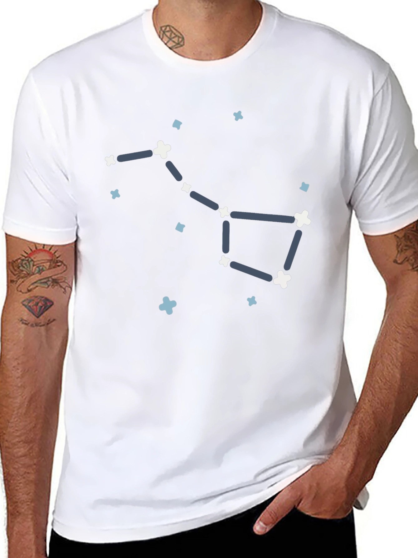 Ursa Major Constellation Graphic Tee