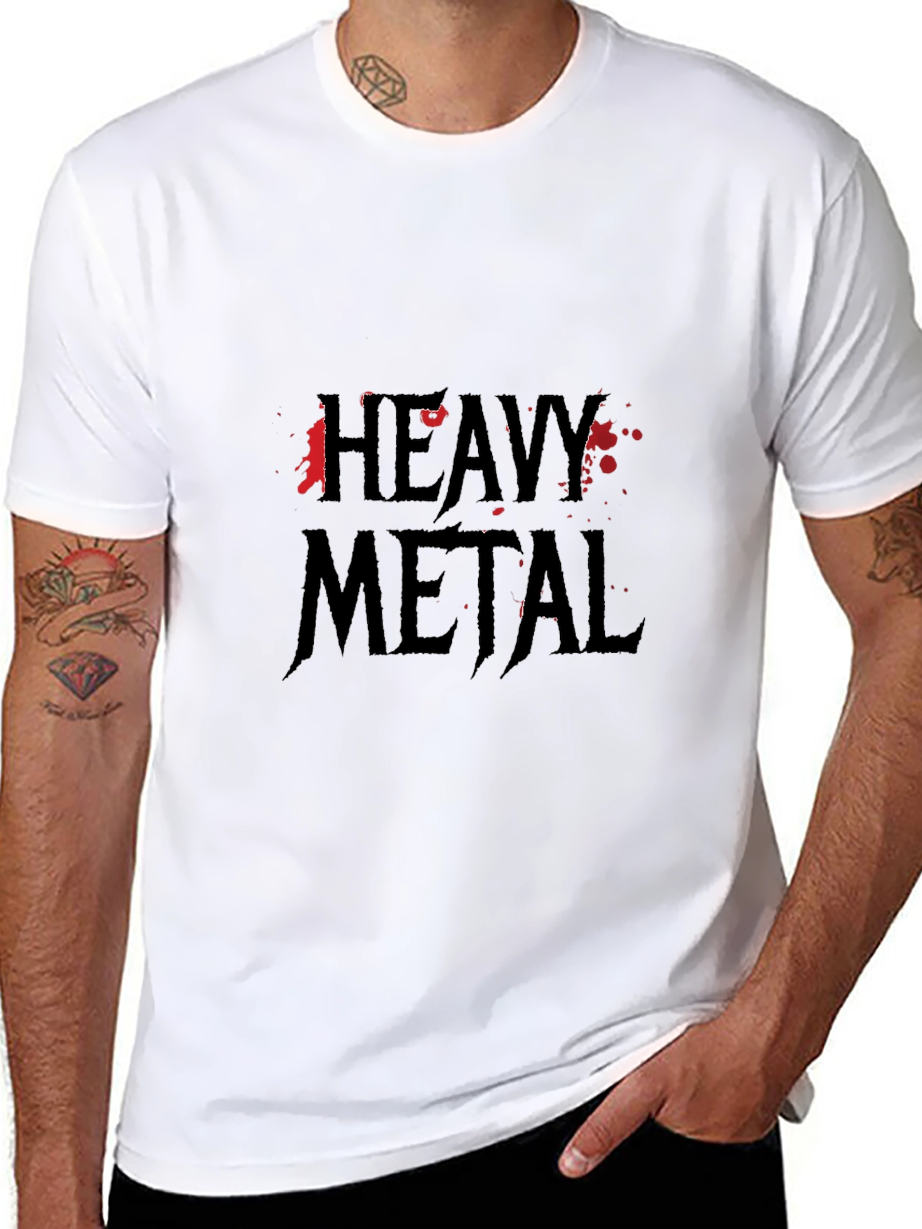 Heavy Metal Graphic T-Shirt