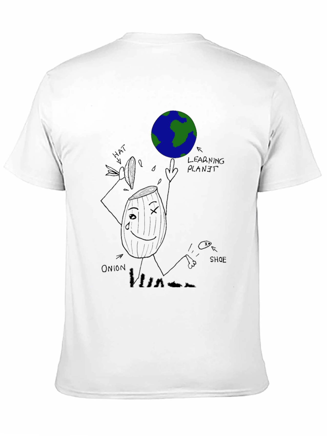 Whimsical Learning Planet Graphic T-Shirt