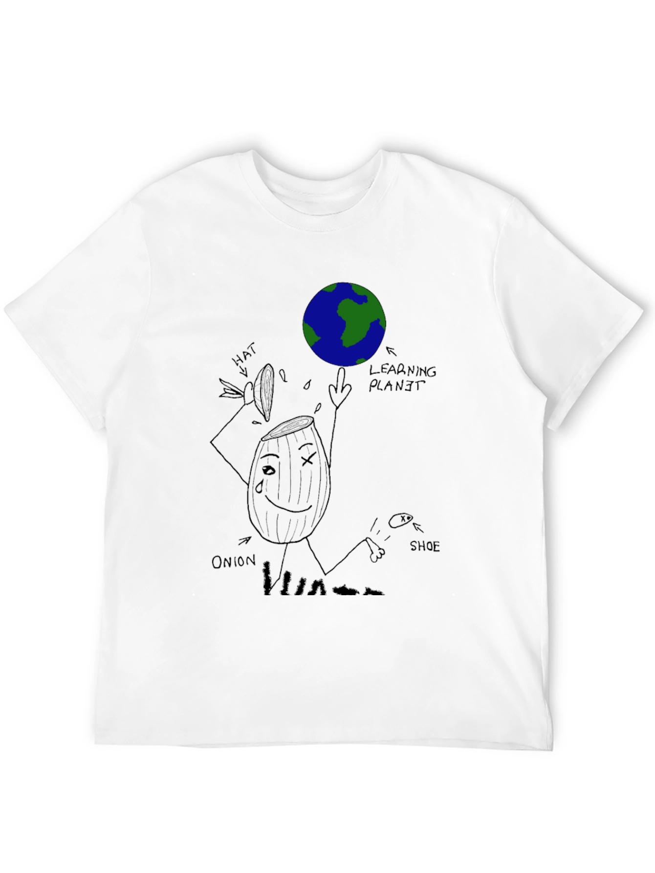 Whimsical Learning Planet Graphic T-Shirt