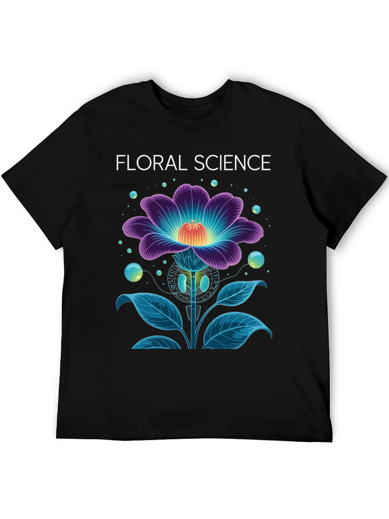 Floral Science Graphic Tee
