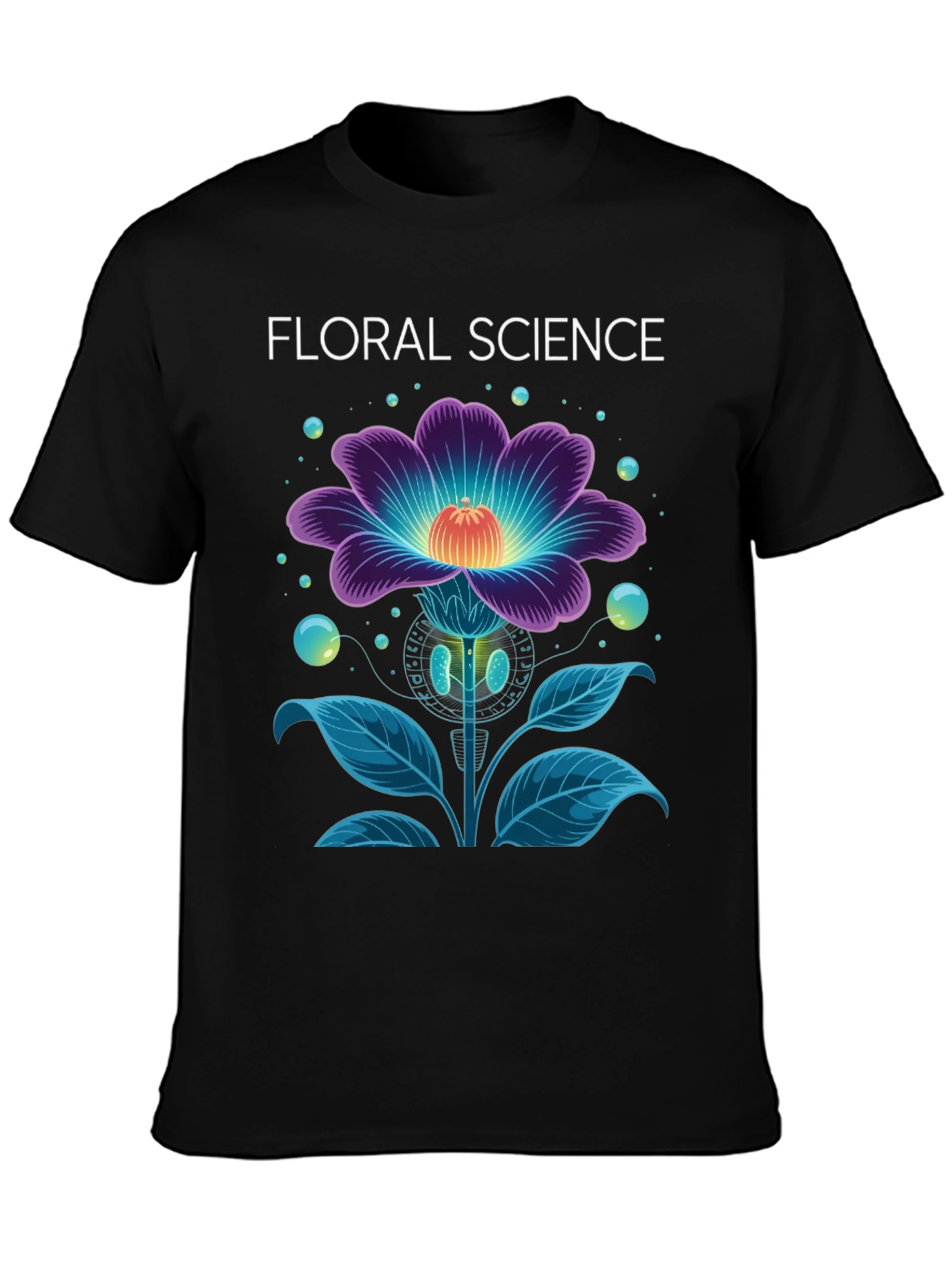 Floral Science Graphic Tee