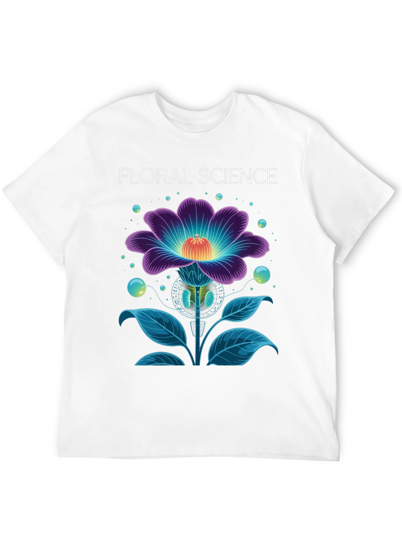 Floral Science Graphic Tee
