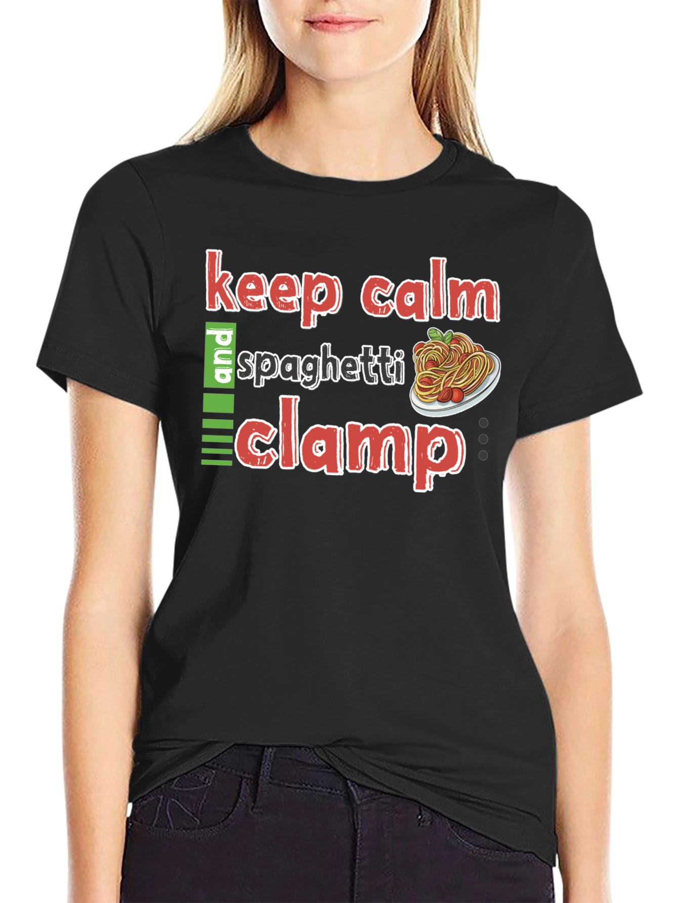 Keep Calm Eat Spaghetti T-Shirt