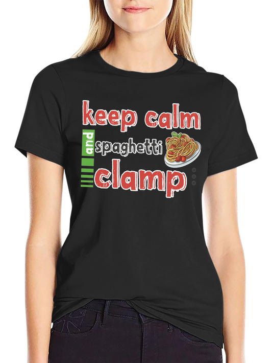 Keep Calm Eat Spaghetti T-Shirt