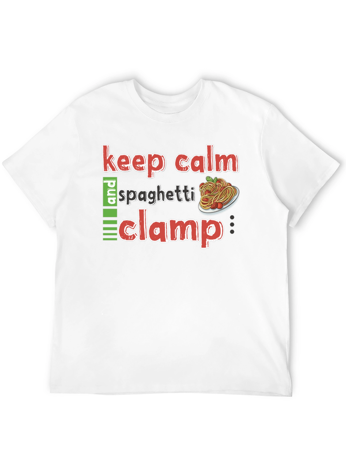 Keep Calm Eat Spaghetti T-Shirt