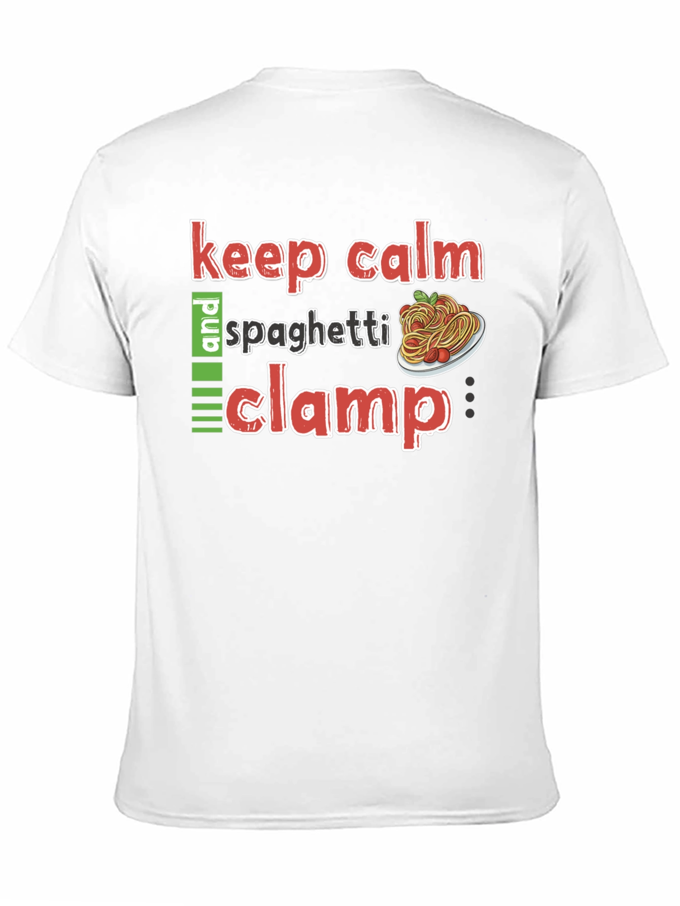 Keep Calm Eat Spaghetti T-Shirt