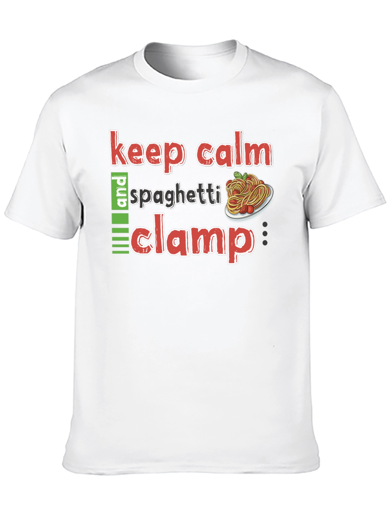 Keep Calm Eat Spaghetti T-Shirt