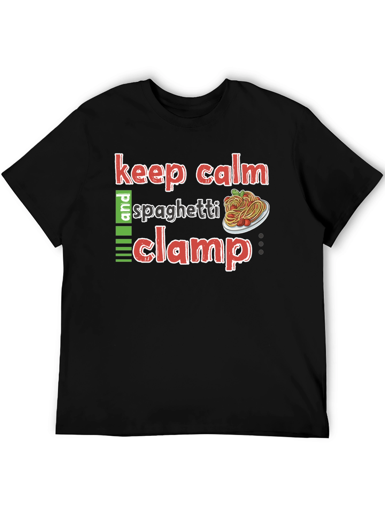 Keep Calm Eat Spaghetti T-Shirt