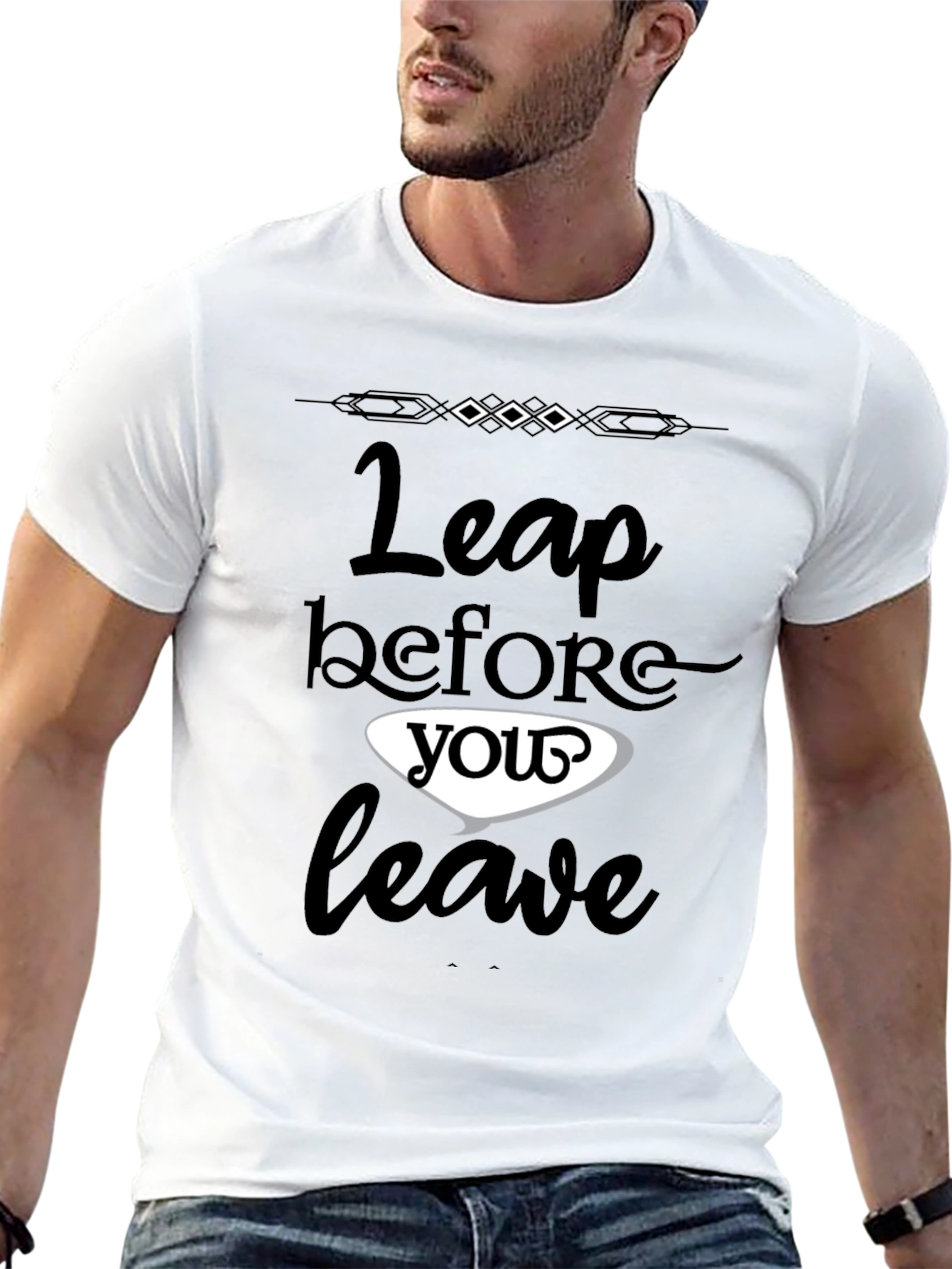 Leap Before You Leave Graphic T-Shirt