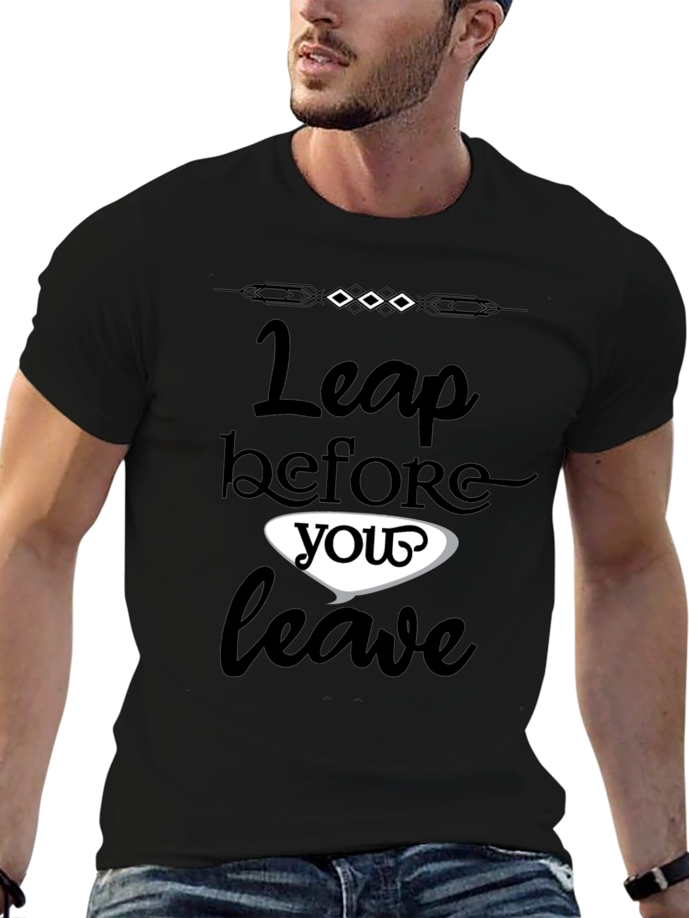 Leap Before You Leave Graphic T-Shirt