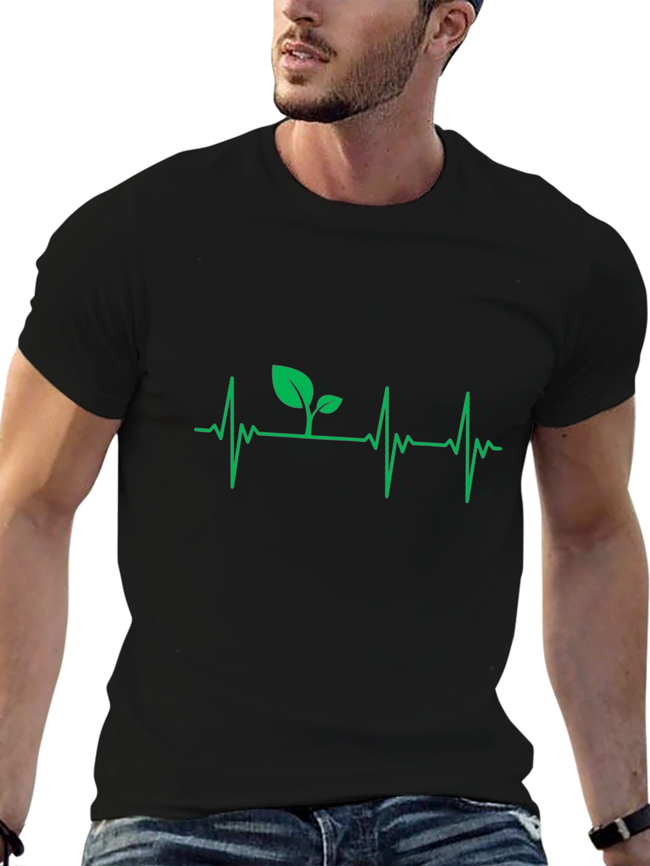 Natures Pulse Black Tee