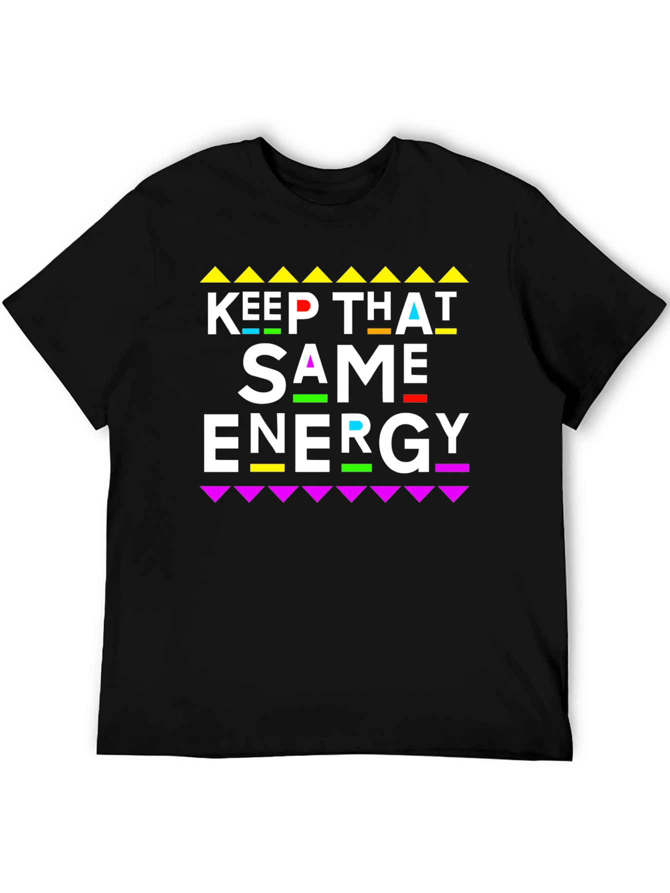 Keep That Same Energy Graphic Tee - Black