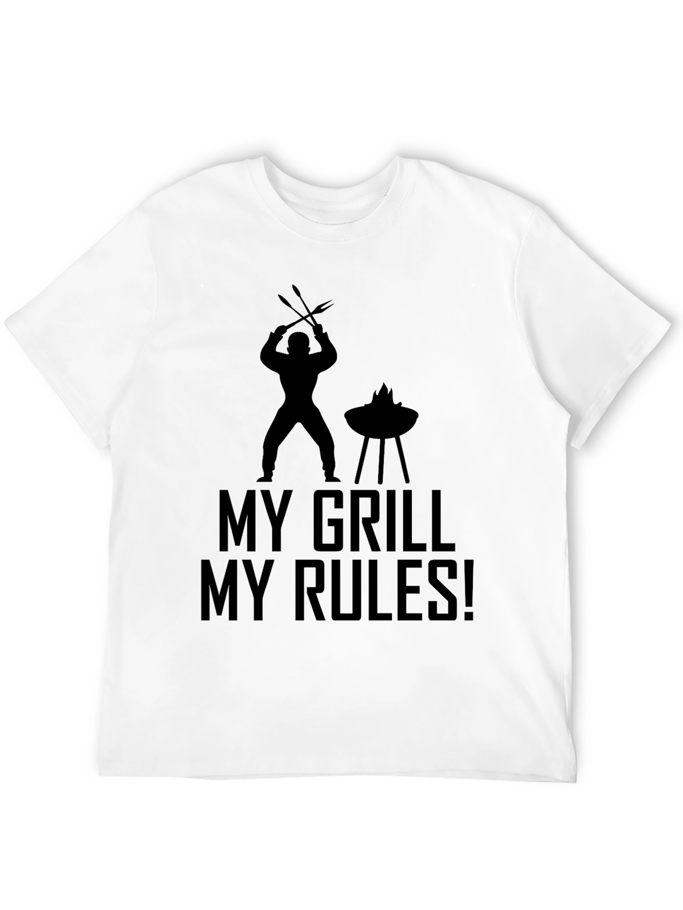 My Grill My Rules T-Shirt BBQ Grilling