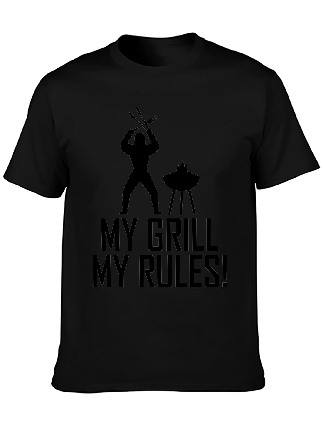 My Grill My Rules T-Shirt BBQ Grilling