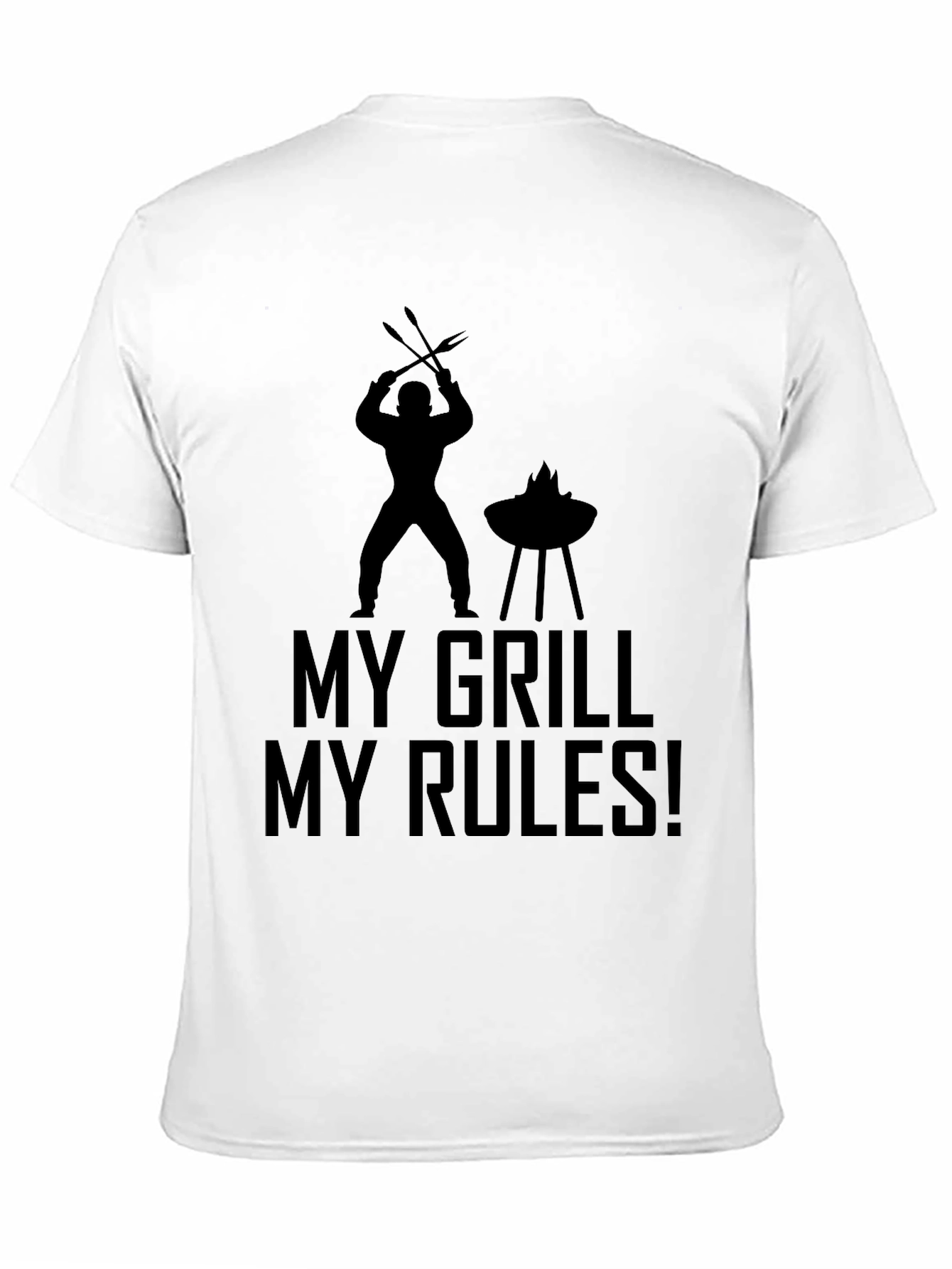 My Grill My Rules T-Shirt BBQ Grilling