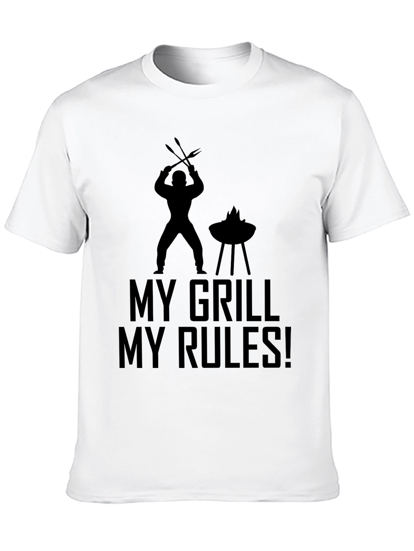 My Grill My Rules T-Shirt BBQ Grilling