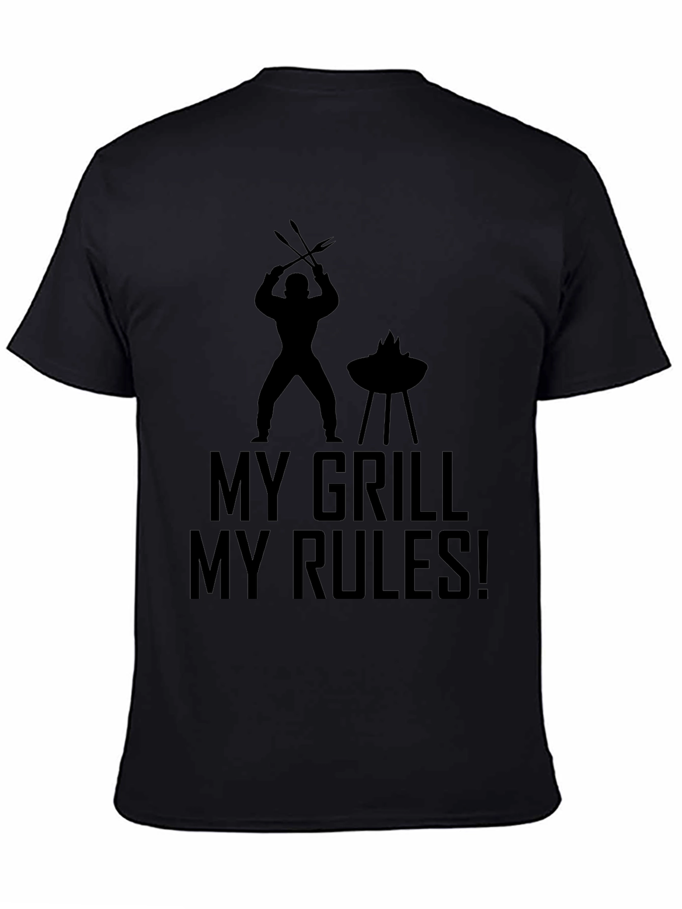 My Grill My Rules T-Shirt BBQ Grilling