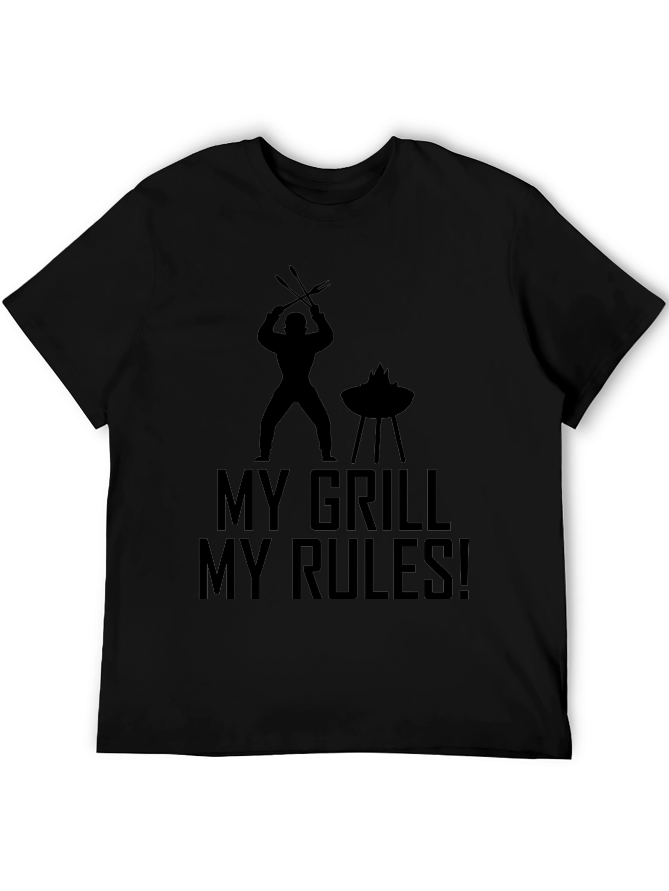 My Grill My Rules T-Shirt BBQ Grilling