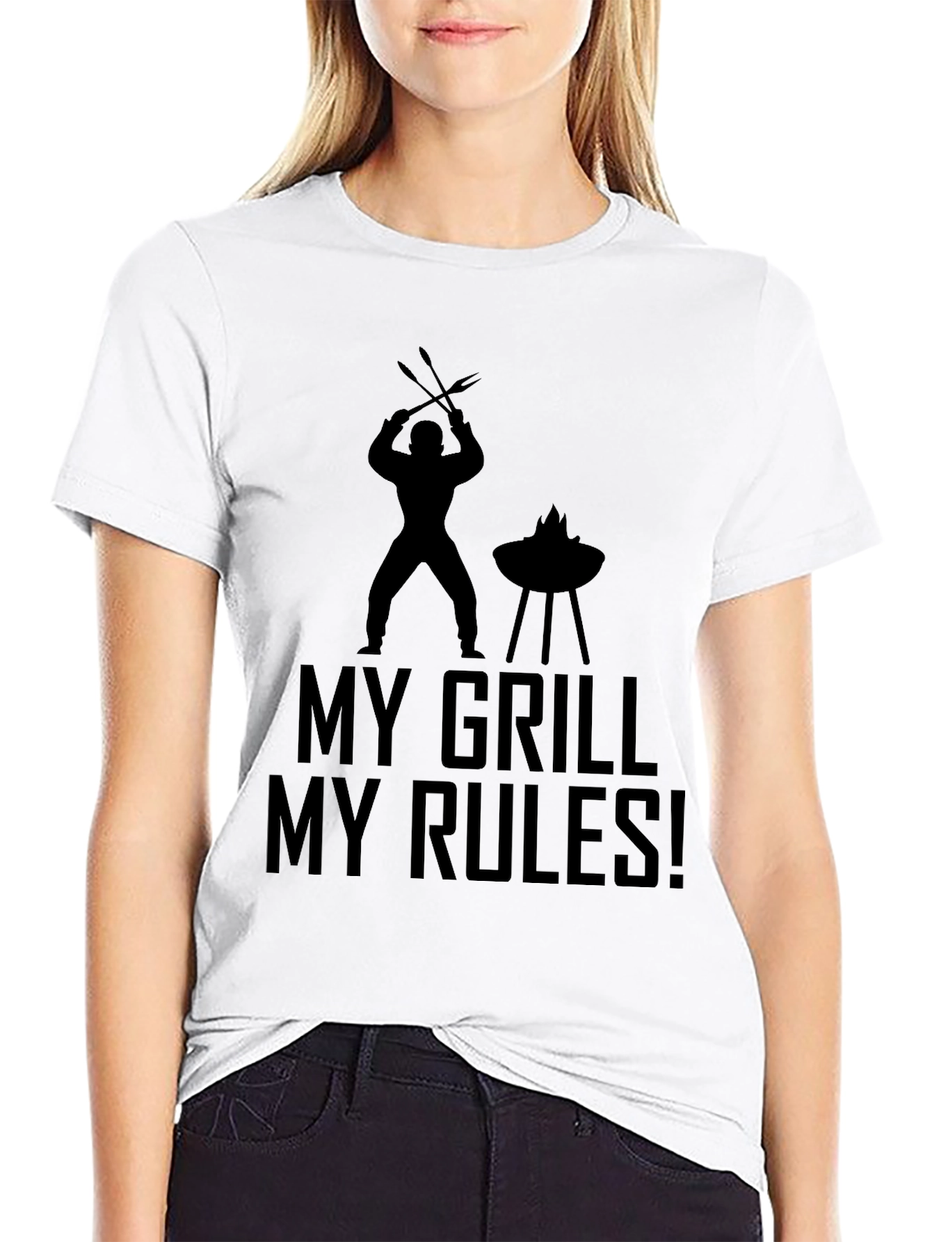 My Grill My Rules T-Shirt BBQ Grilling