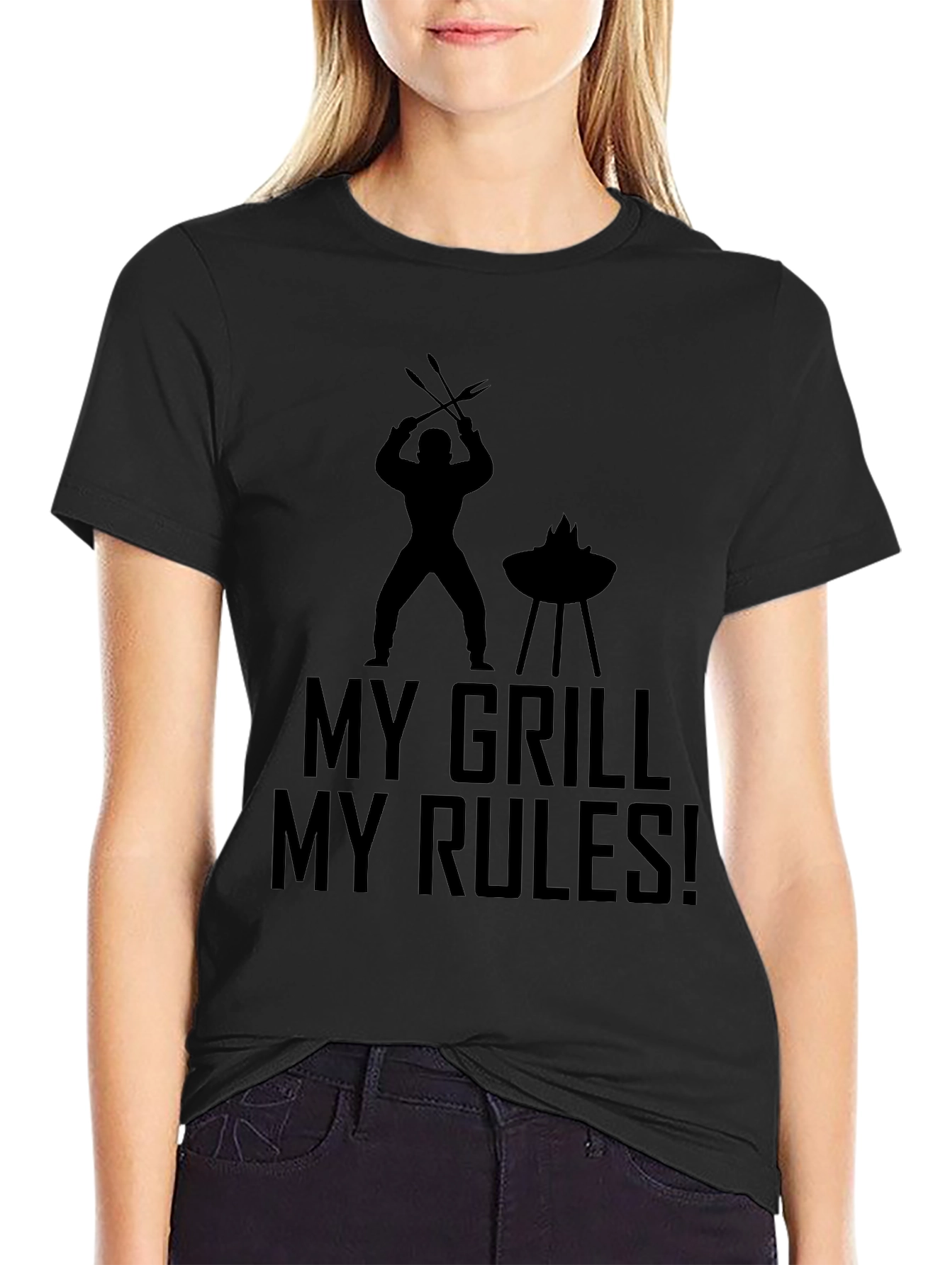 My Grill My Rules T-Shirt BBQ Grilling