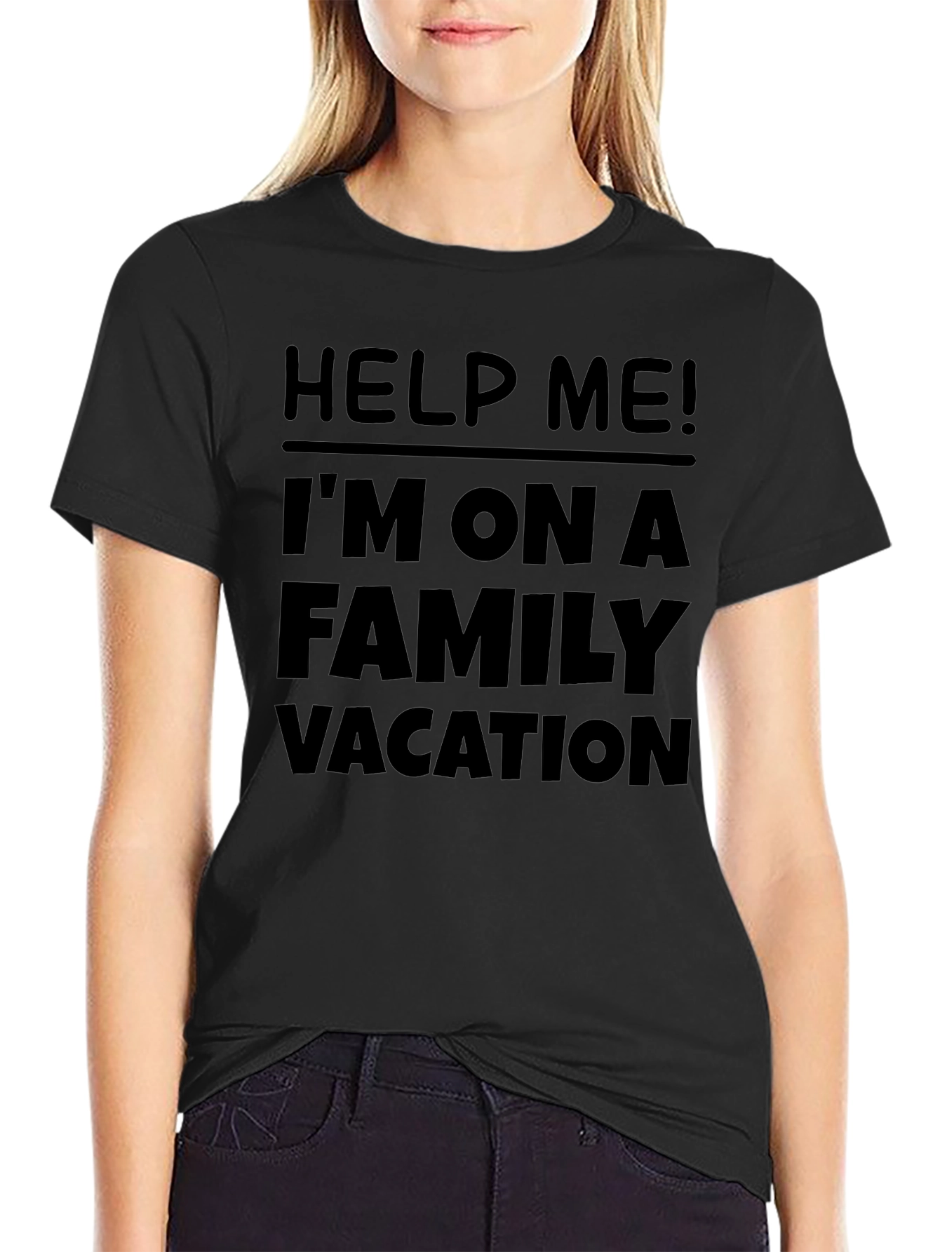 Help Me! Family Vacation T-Shirt