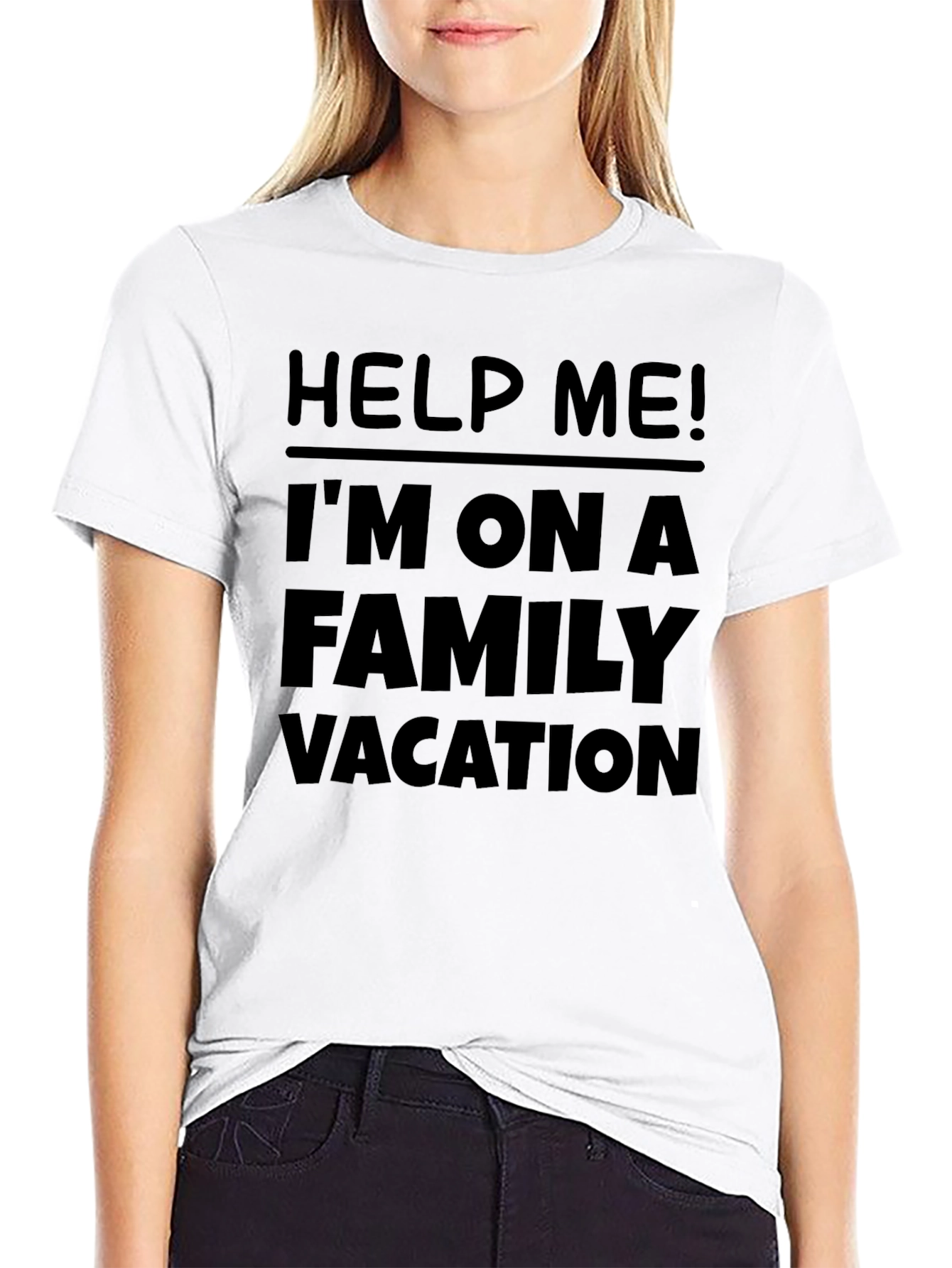 Help Me! Family Vacation T-Shirt