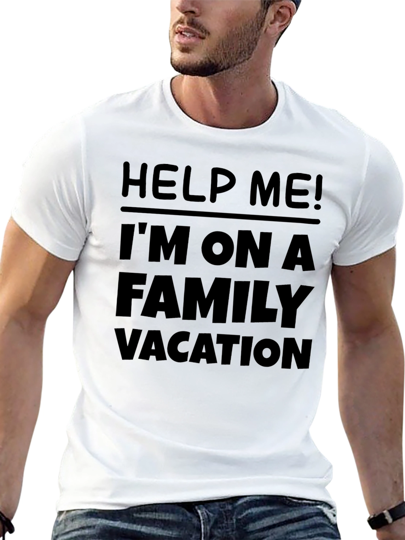 Help Me! Family Vacation T-Shirt
