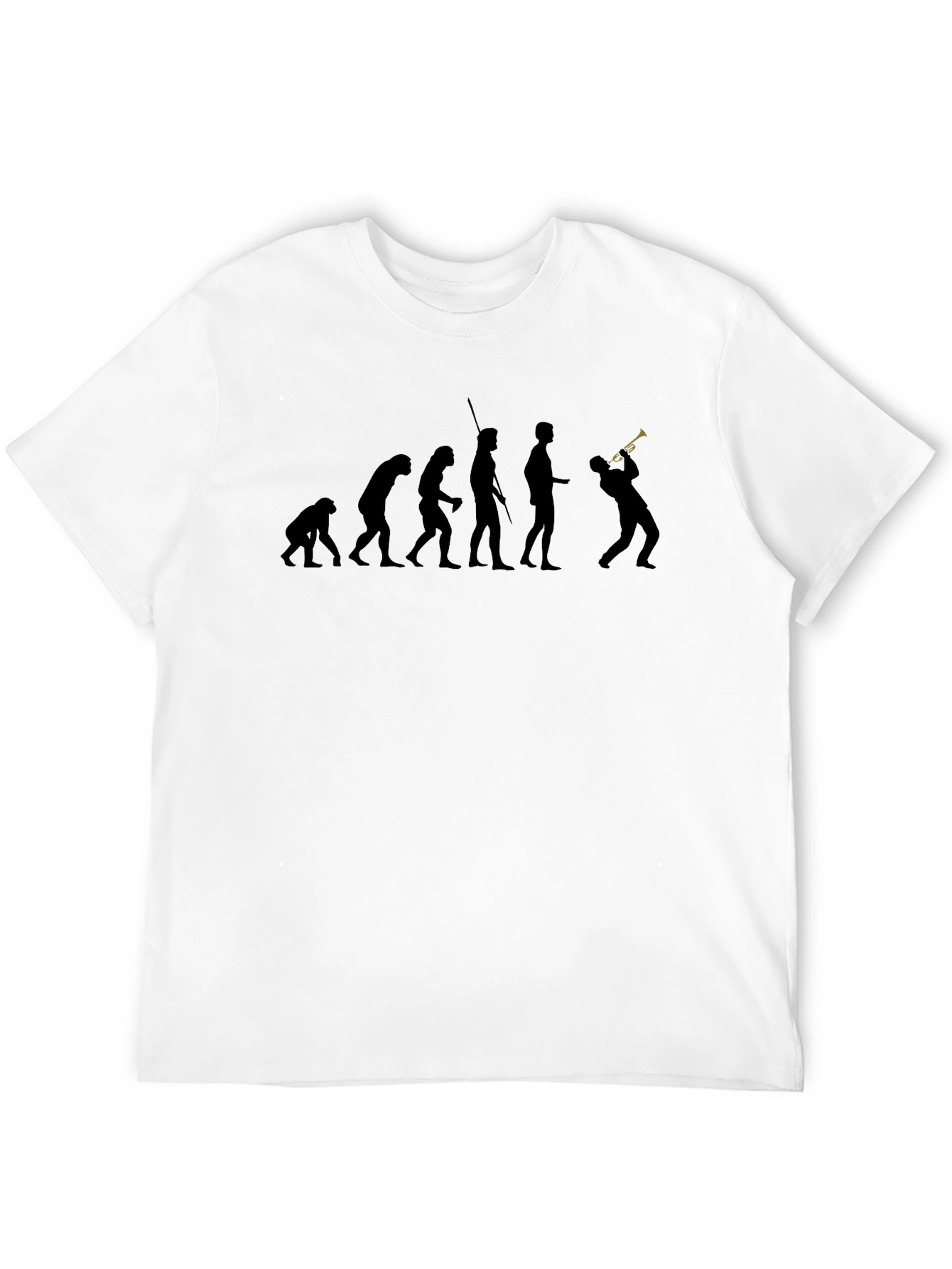 Evolution of Music Black Graphic Tee