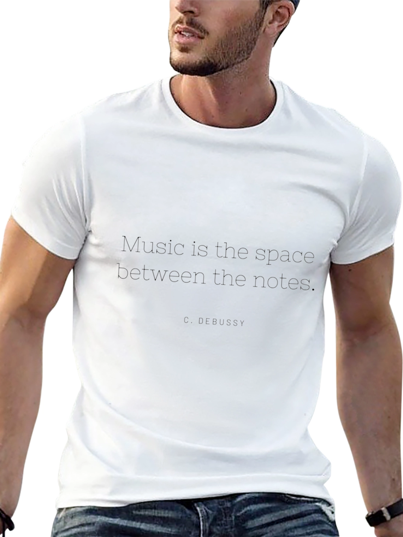 Music is Space Between Notes T-Shirt
