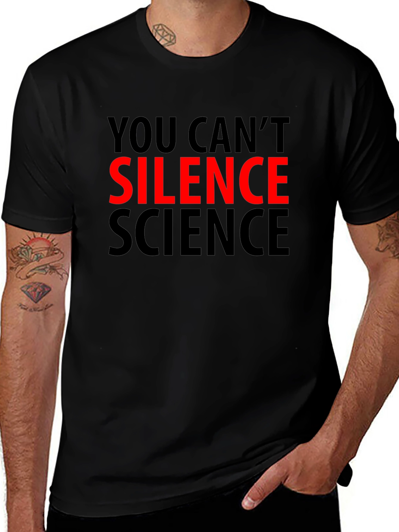 You Cant Silence Science T-Shirt