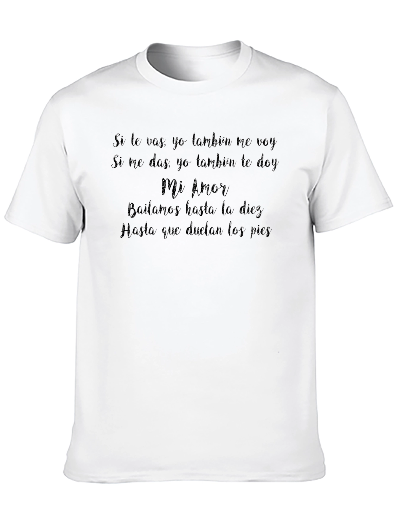 Mi Amor T-Shirt - Spanish Love Song Tee