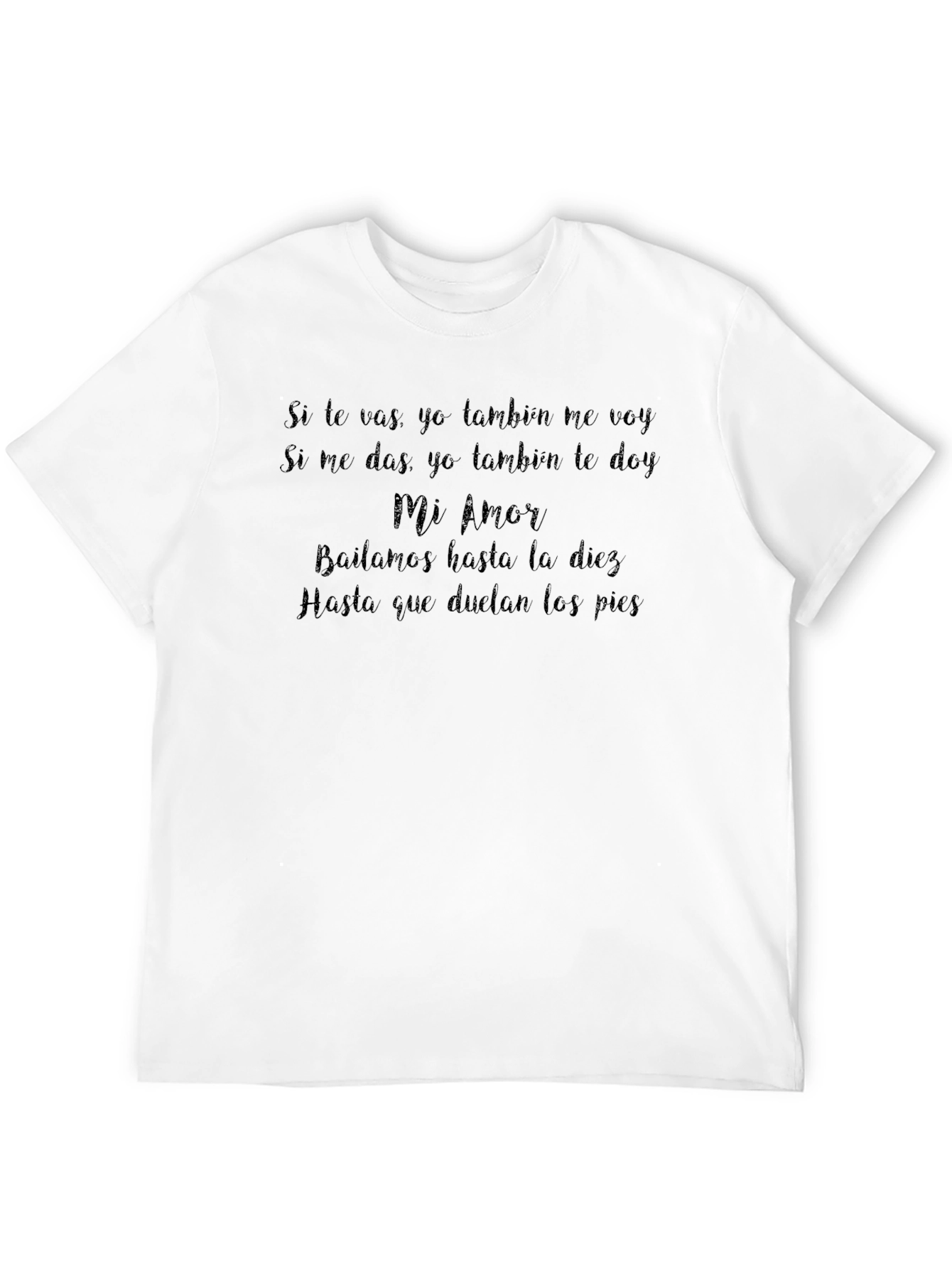 Mi Amor T-Shirt - Spanish Love Song Tee