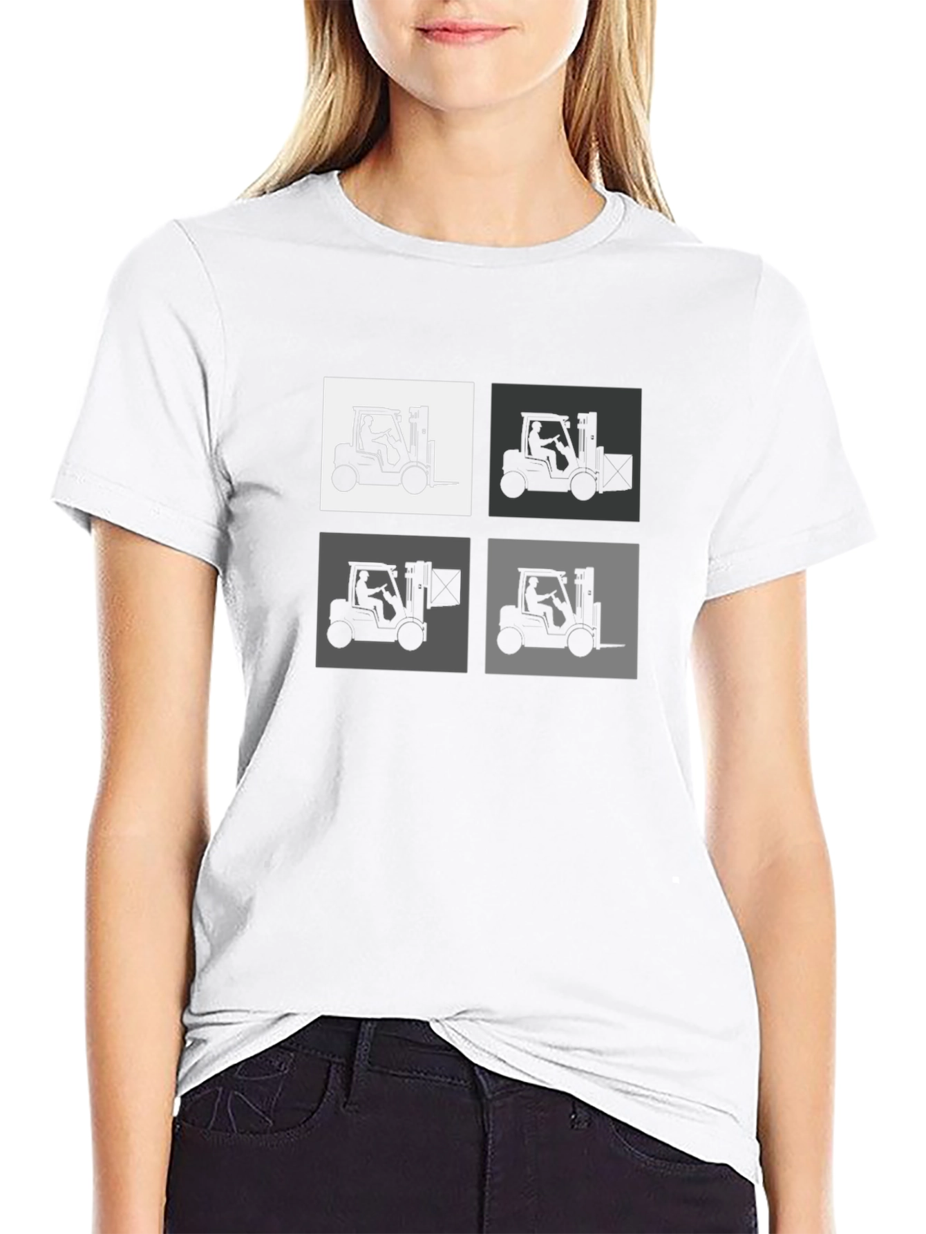 Forklift Quad T-Shirt - Bold Graphic Tee