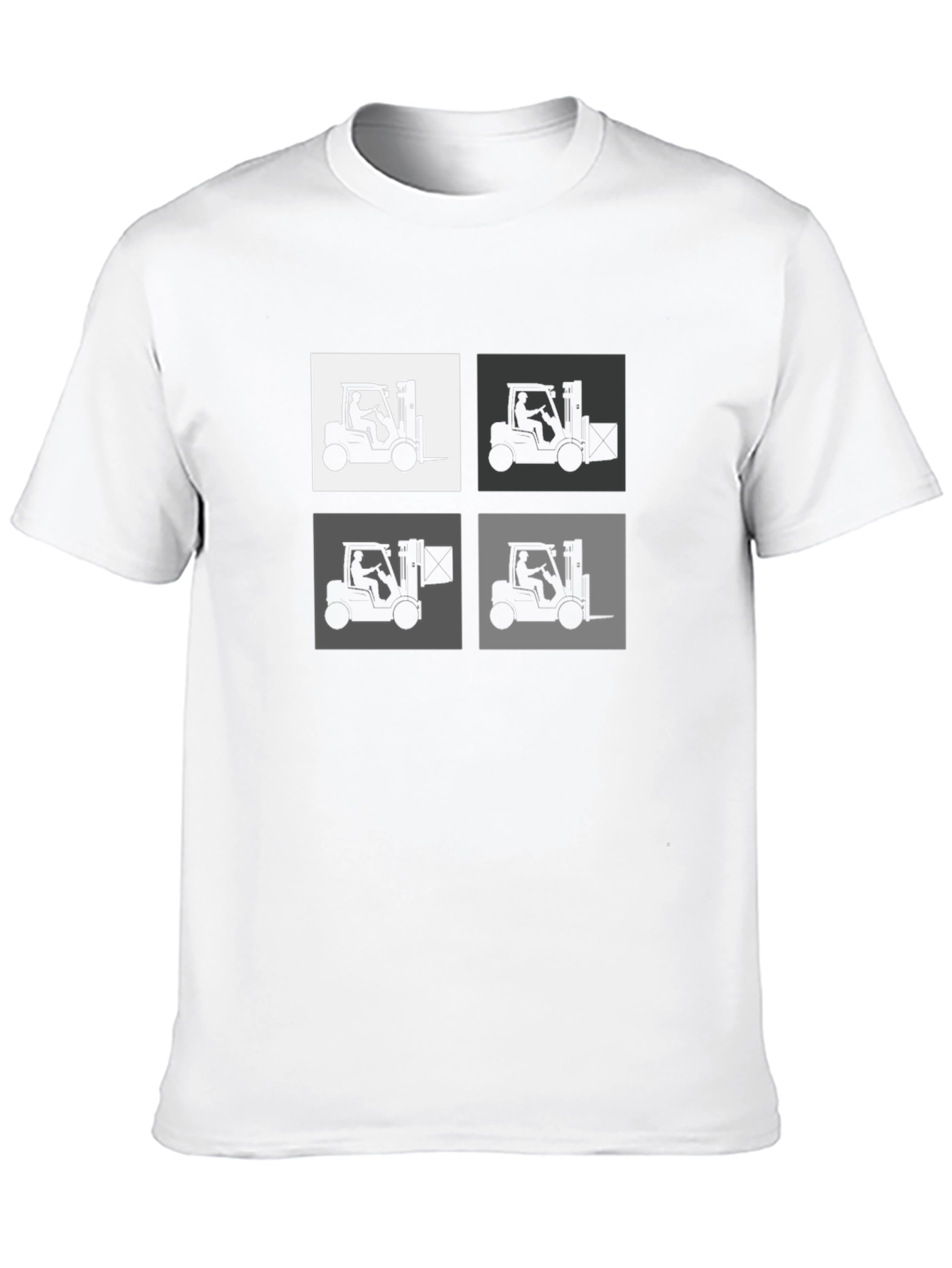 Forklift Quad T-Shirt - Bold Graphic Tee