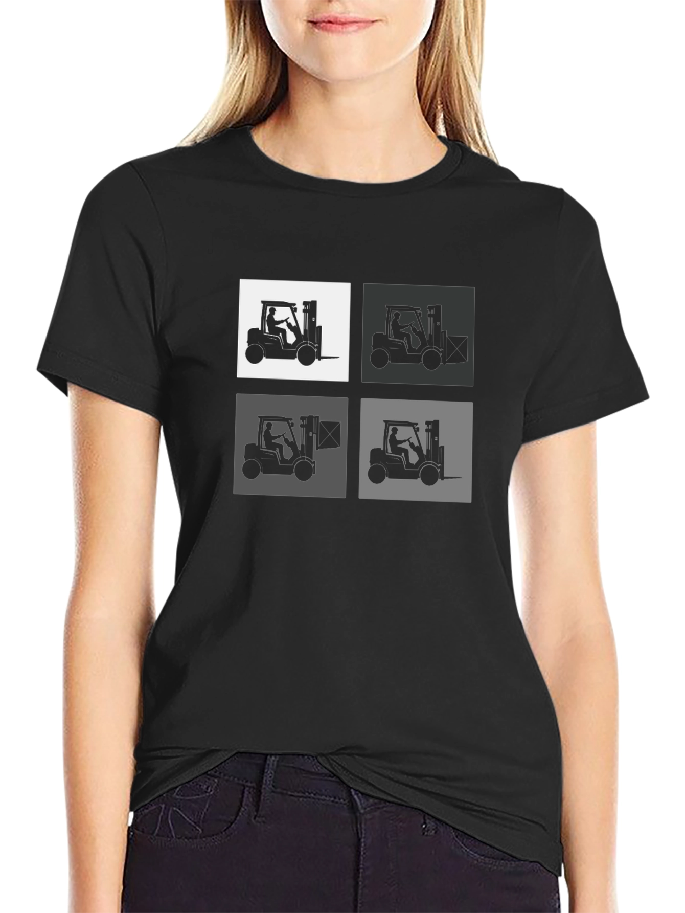 Forklift Quad T-Shirt - Bold Graphic Tee