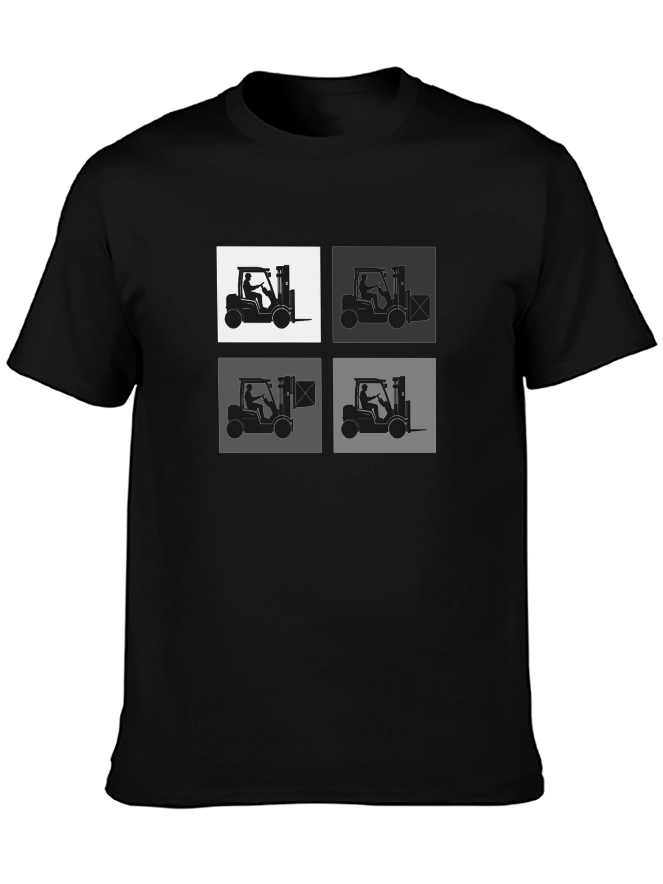 Forklift Quad T-Shirt - Bold Graphic Tee