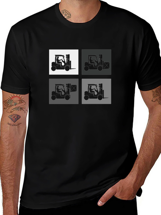 Forklift Quad T-Shirt - Bold Graphic Tee