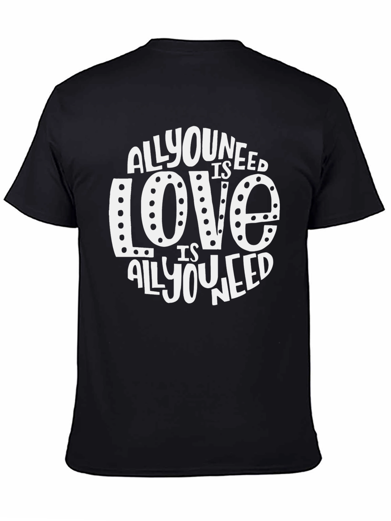 All You Need is Love T-Shirt - Black
