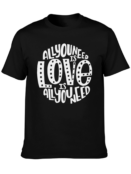All You Need is Love T-Shirt - Black