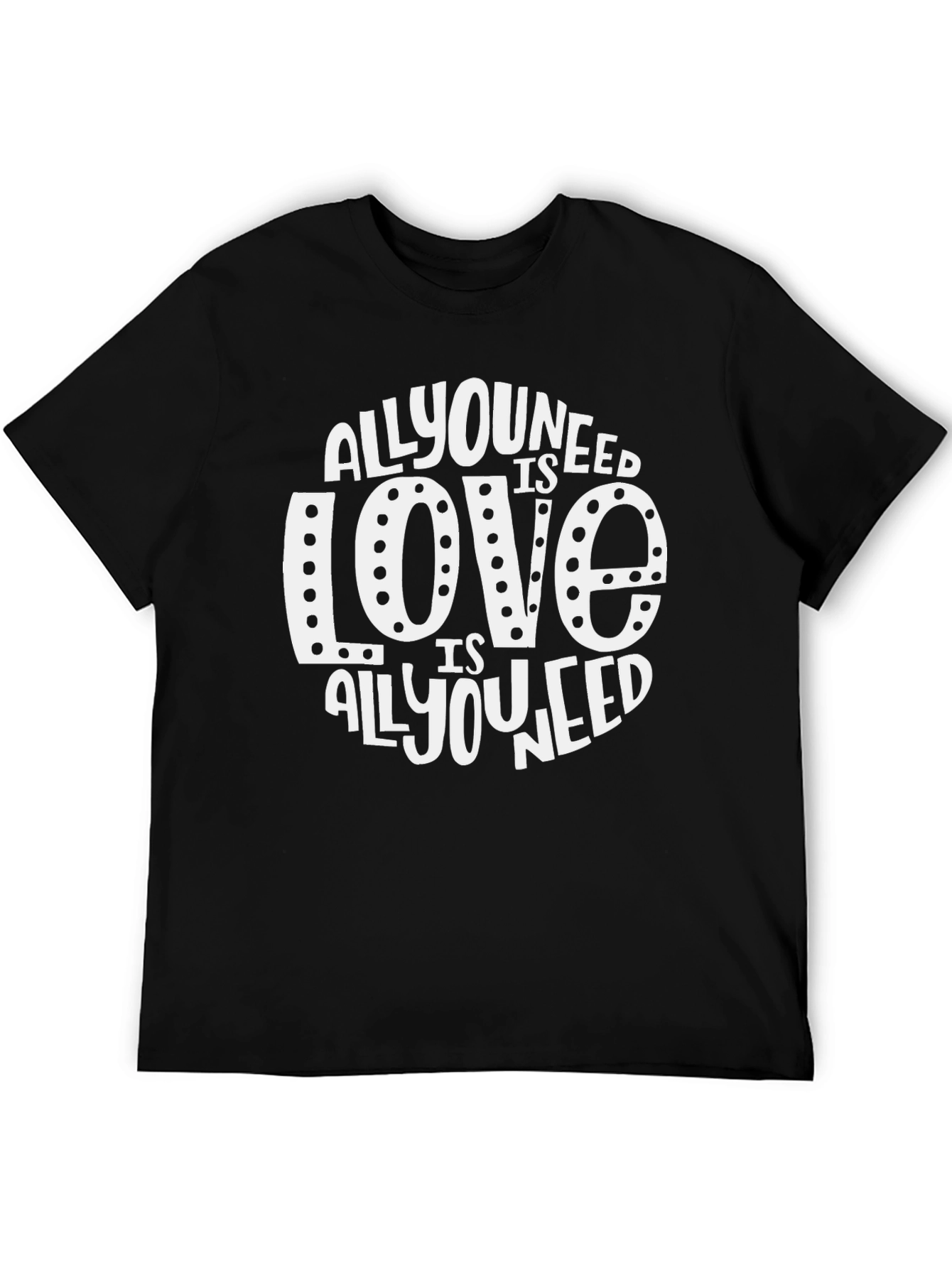 All You Need is Love T-Shirt - Black