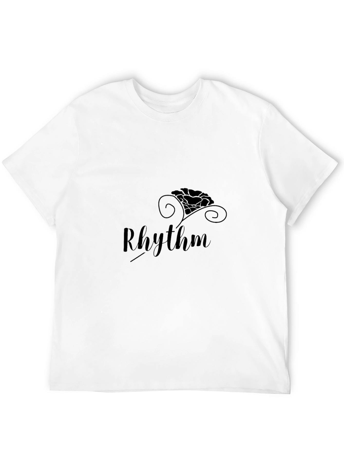 Rhythm Graphic Black T-Shirt - Modern Style