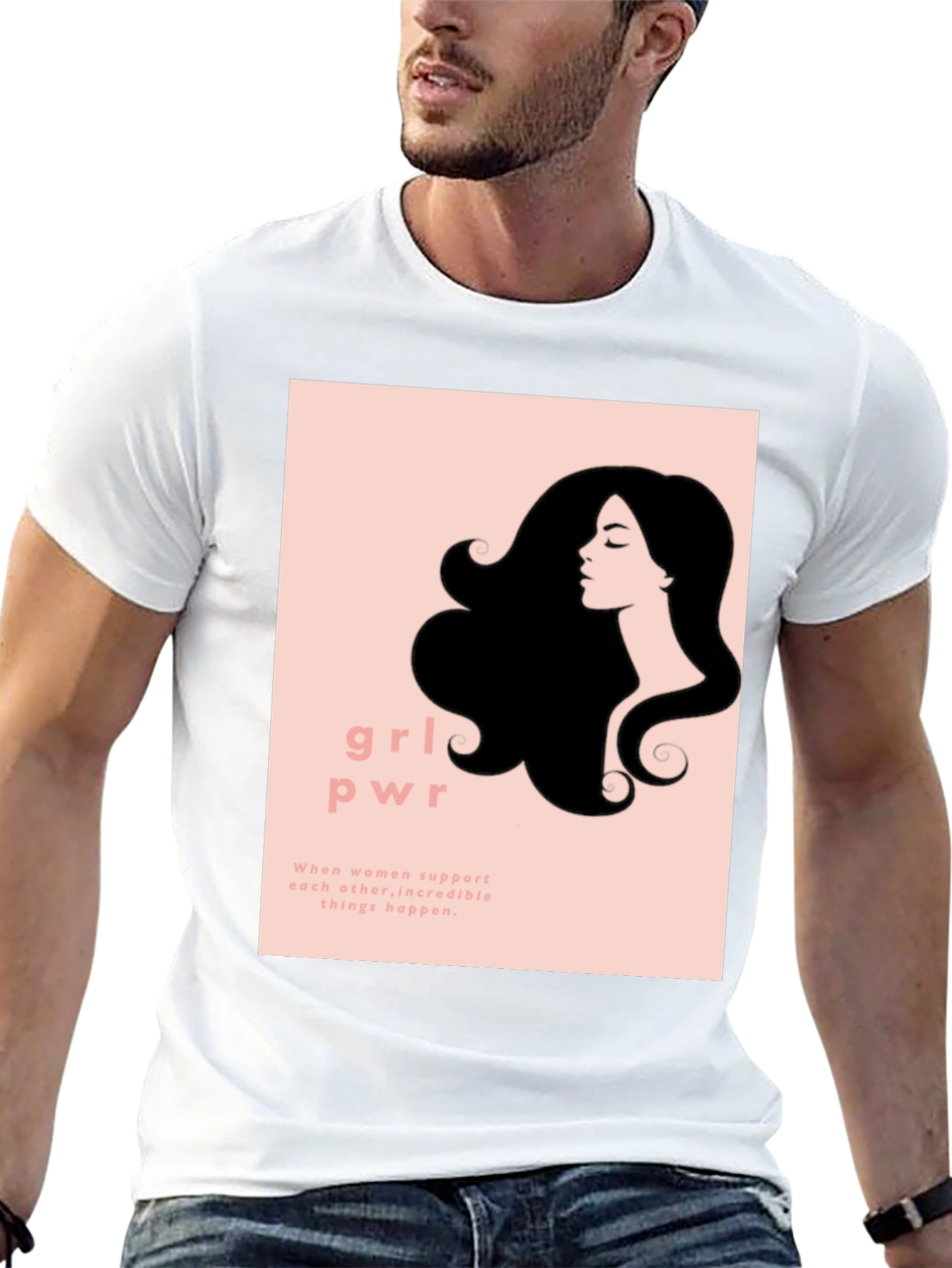 GRL PWR Graphic Tee - Women Empowerment T-Shirt