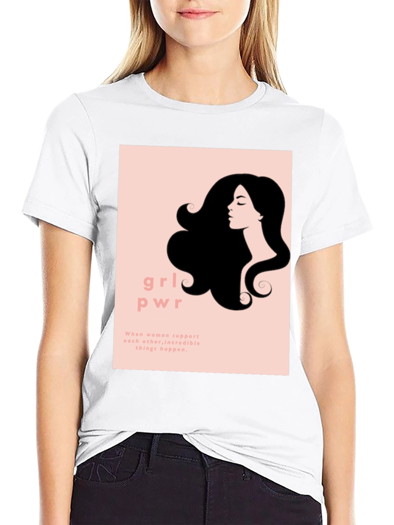 GRL PWR Graphic Tee - Women Empowerment T-Shirt